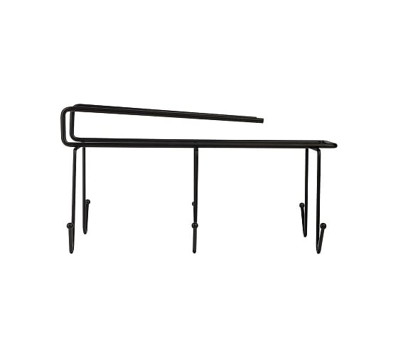 Вешалка 6 крючков металлическая Рыжий кот Scaffali 20,5x27,5x14,5 см, полимерное покрытие 109120