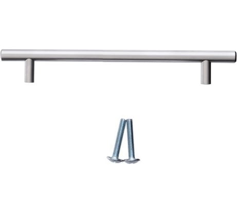 Ручка-рейлинг Mebax d=12мм, 160/220 мм матовый хром 00-00000339