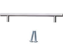 Ручка-рейлинг Mebax d=12мм, 128/188 мм матовый хром 00-00000344