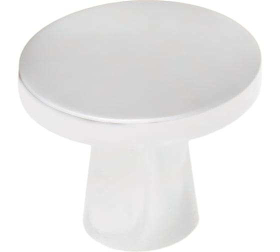 Ручка-кнопка Kerron Комплект из 4 шт, матовый хром, K-2380 SC SET4(K-2380 SC)