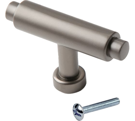 Ручка-кнопка Kerron Комплект из 4 шт, серый, K-2623 GR SET4(K-2623 GF)