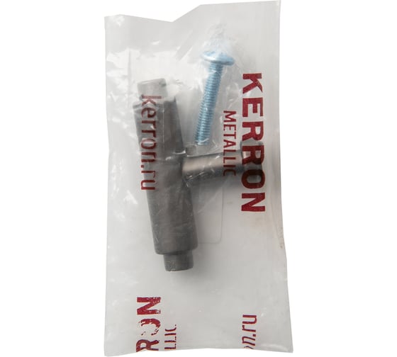 Ручка-кнопка Kerron Комплект из 4 шт, серый, K-2623 GR SET4(K-2623 GF)