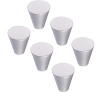 Ручка-кнопка Kerron Комплект из 6 шт, матовый хром, K-1030 SC SET6(K-1030 SC)