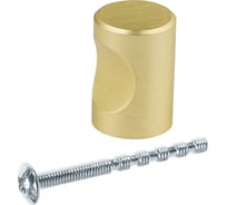 Ручка-кнопка Kerron Комплект из 8 шт K-1050 BSG, матовое золото SET8(K-1050 BSG)