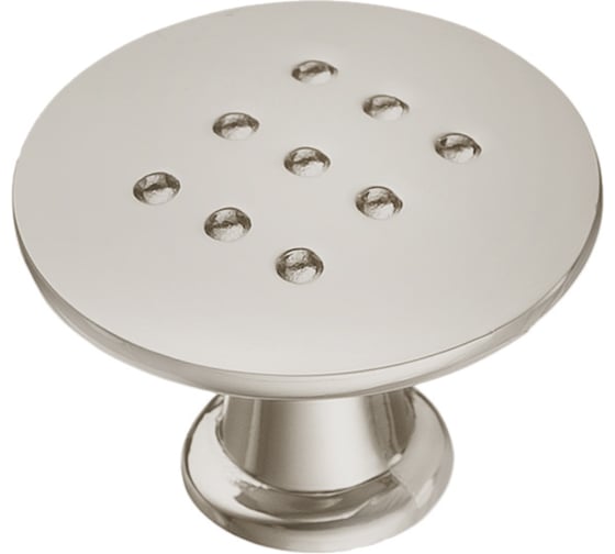 Ручка-кнопка Kerron Комплект из 6 шт, матовый никель, K-1060 SN SET6(K-1060 SN) 1