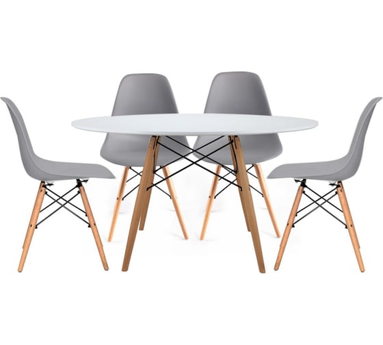 Стол BRADEX Eames белый, 120 см FR 0052