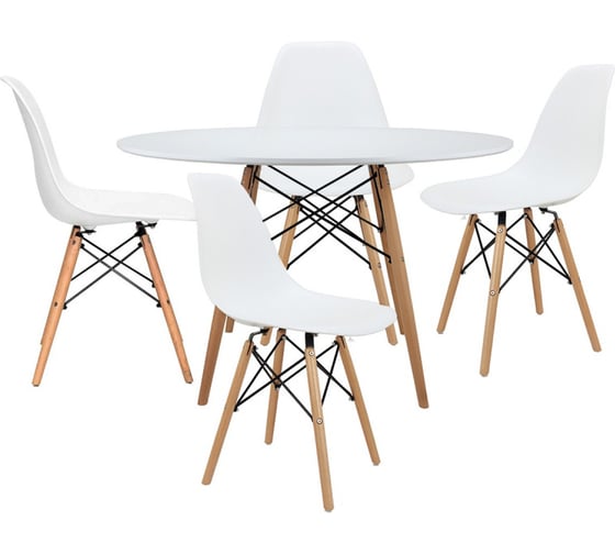 Стол BRADEX Eames белый, 100 см FR 0214