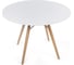 Стол BRADEX Eames белый, 90 см FR 0051 1