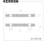 Ручка-скоба Kerron комплект из 2 шт, 192 мм, золото, EL-7230-192 OT SET2(EL-7230-192 OT) 2