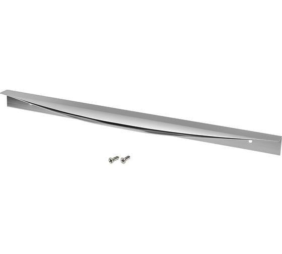 Ручка торцевая Kerron комплект из 2 шт, 400 мм, хром, RT-003-400 SET2(RT-003-400) 1
