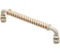 Ручка-скоба Kerron комплект из 4 шт., 128 мм, белый с золотом, RS-121-128 WG SET4(RS-121-128 WG) 1