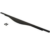 Ручка торцевая Kerron, 700 мм (фасад 18 мм), матовый черный RT-002-700 BL