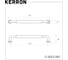 Ручка-скоба Kerron комплект из 4 шт., 160 мм, матовое золото, S-2623-160 BSG SET4(S-2623-160 BSG) 5