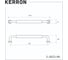 Комплект из 4 шт. ручка-скоба Kerron, 96 мм, графит, S-2623-96 GF SET4(S-2623-96 GF) 5