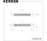 Ручка-скоба Kerron комплект из 2 шт 96 мм S-2635-96 GF, графит SET2(S-2635-96 GF) 2