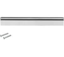 Накладная ручка Kerron комплект из 3 шт., Г-образная 128 мм, хром S-2639-128 SET3(S-2639-128)