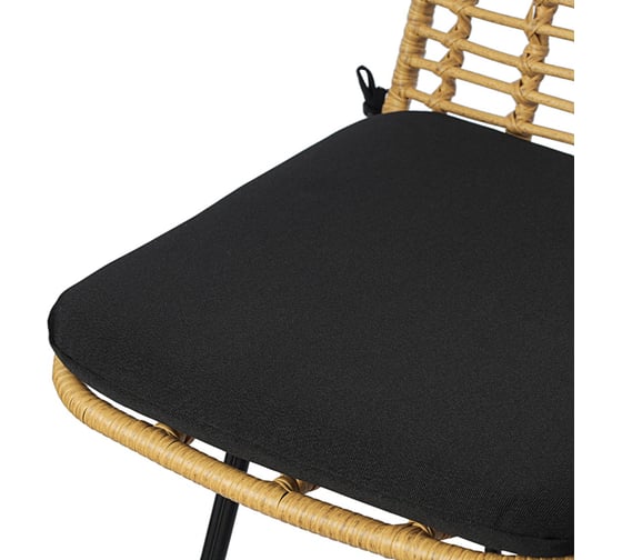 Стул полубарный Bergenson Bjorn Vetle Flat, ротанг BB0000821