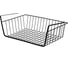 Корзинка навесная полочная Mallony L’ordine Nero, 40x24,5x14 см 107583 4