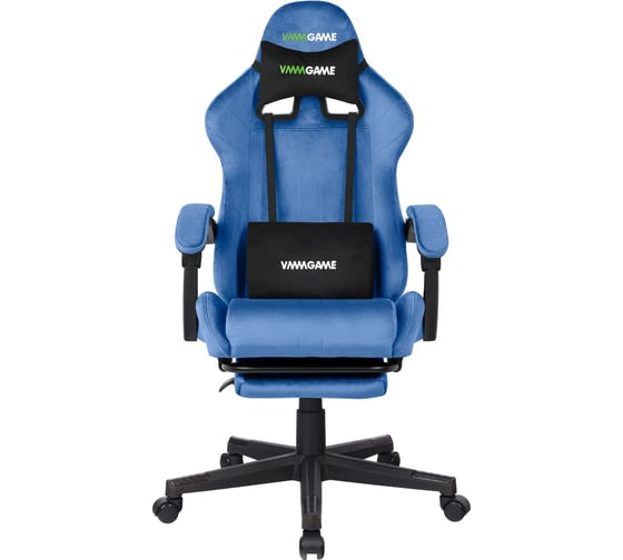 Игровое компьютерное кресло VMMGame THRONE VELOUR BLUE OT-B31-VRBE