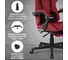 Игровое компьютерное кресло VMMGame THRONE VELOUR RUBY OT-B31-VRRY 6