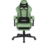Игровое компьютерное кресло VMMGame THRONE VELOUR GREEN OT-B31-VRGN