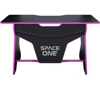 Игровой компьютерный стол VMMGame SPACEONE DARK 140 PINK SO-2-BKPK