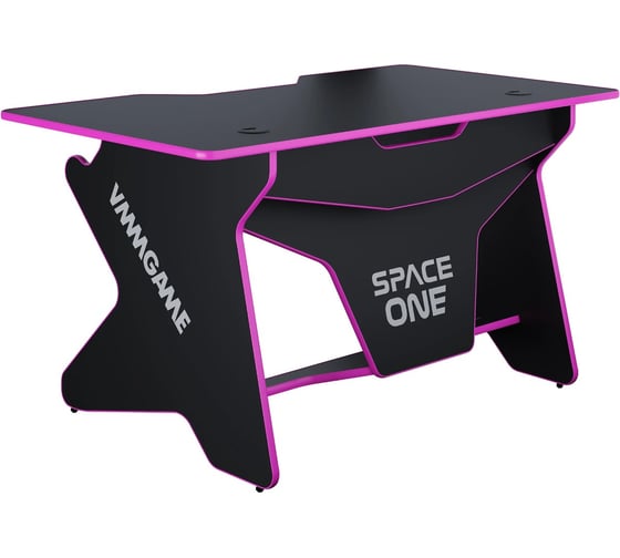 Игровой компьютерный стол VMMGame SPACEONE DARK 140 PINK SO-2-BKPK