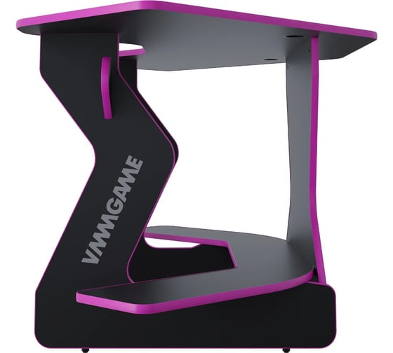 Игровой угловой компьютерный cтол VMMGame JETX DARK PINK SF-1BKPK
