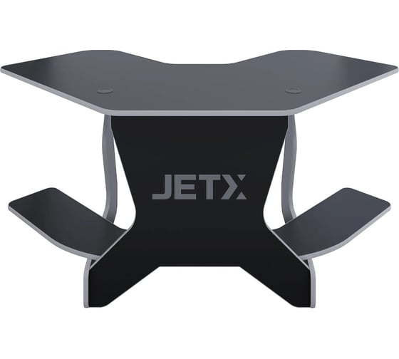 Игровой угловой компьютерный cтол VMMGame JETX DARK WHITE SF-1BKWE