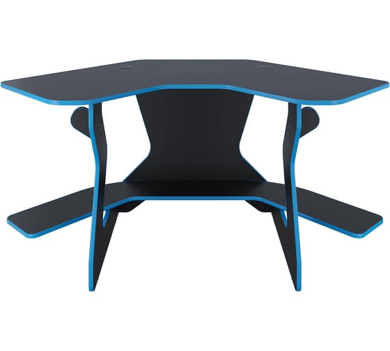 Игровой угловой компьютерный cтол VMMGame JETX DARK BLUE SF-1BKBE