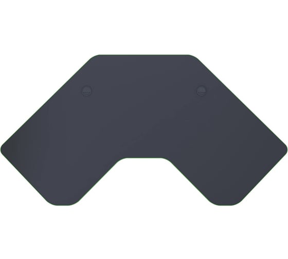 Игровой угловой компьютерный cтол VMMGame JETX DARK GREEN SF-1BKGN
