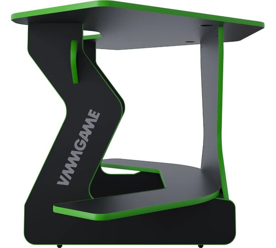 Игровой угловой компьютерный cтол VMMGame JETX DARK GREEN SF-1BKGN