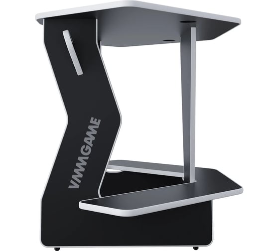 Игровой угловой компьютерный cтол VMMGame JETXmini DARK WHITE SF-1BKWE-M