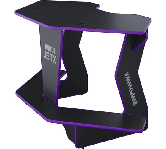 Игровой угловой компьютерный cтол VMMGame JETXmini DARK PURPLE SF-1BKPU-M
