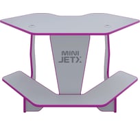 Игровой угловой компьютерный cтол VMMGame JETXmini LIGHT PINK SF-1WEPK-M