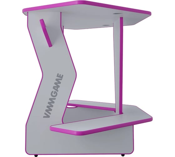 Игровой угловой компьютерный cтол VMMGame JETXmini LIGHT PINK SF-1WEPK-M
