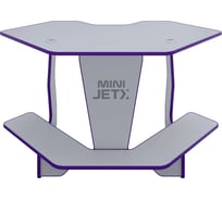 Игровой угловой компьютерный cтол VMMGame JETXmini LIGHT PURPLE SF-1WEPU-M