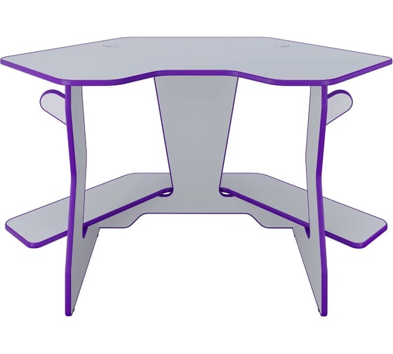 Игровой угловой компьютерный cтол VMMGame JETXmini LIGHT PURPLE SF-1WEPU-M