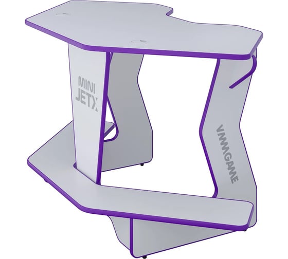 Игровой угловой компьютерный cтол VMMGame JETXmini LIGHT PURPLE SF-1WEPU-M