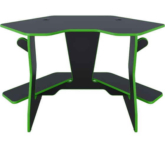 Игровой угловой компьютерный cтол VMMGame JETXmini DARK GREEN SF-1BKGN-M