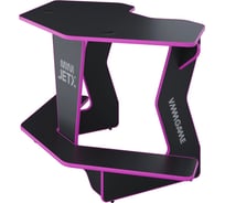 Игровой угловой компьютерный cтол VMMGame JETXmini DARK PINK SF-1BKPK-M