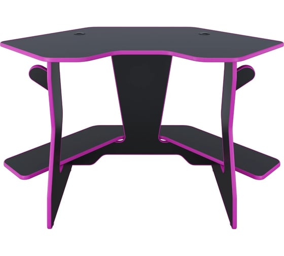 Игровой угловой компьютерный cтол VMMGame JETXmini DARK PINK SF-1BKPK-M