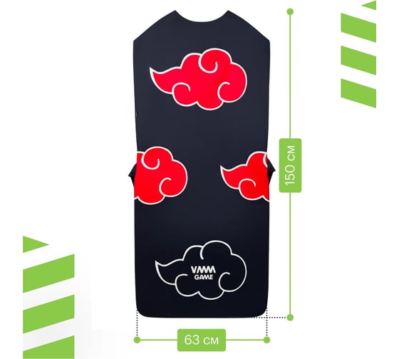 Накидка для компьютерного кресла VMMGame PONCHO print AKATSUKI P2AKI