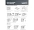Подъемный механиズム, 3-5,6 кг, H=400-500 мм Lemax PROF, FLM-XS3 9