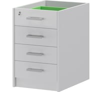 Тумба Комус PT Арго Корпус приставной АТ-07 белый 1184509