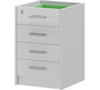 Тумба Комус PT Арго Корпус приставной АТ-05 белый 1184507