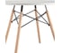 Стол обеденный Комус SG_Eames DSW круглый, опоры бук, D1000, МДФ, белый 941198 2