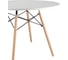 Стол обеденный Комус SG_Eames DSW круглый, опоры бук, D1000, МДФ, белый 941198 4