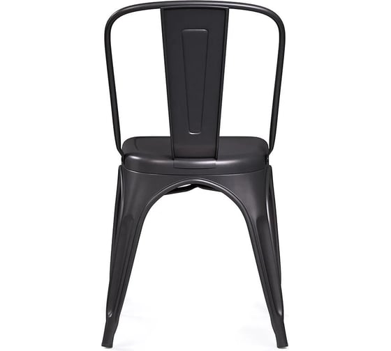 Стул металлический ALSAV Bistro 440x500x860, черный матовый AL 401 M 21000928