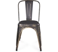 Стул металлический ALSAV Bistro Vintage 440x500x860, черный античный AL 402 MA 21000927